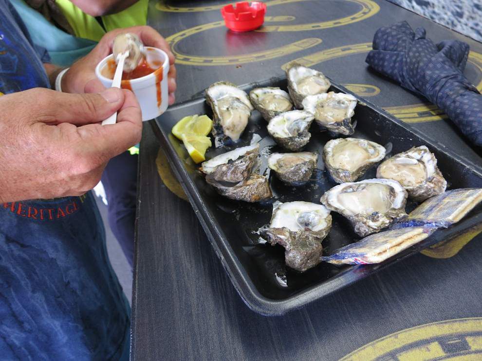 To find the right dish at Jazz Fest, start by asking around _lowres